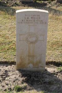 Ismailia War Memorial Cemetery - Wilson, Robert Munro